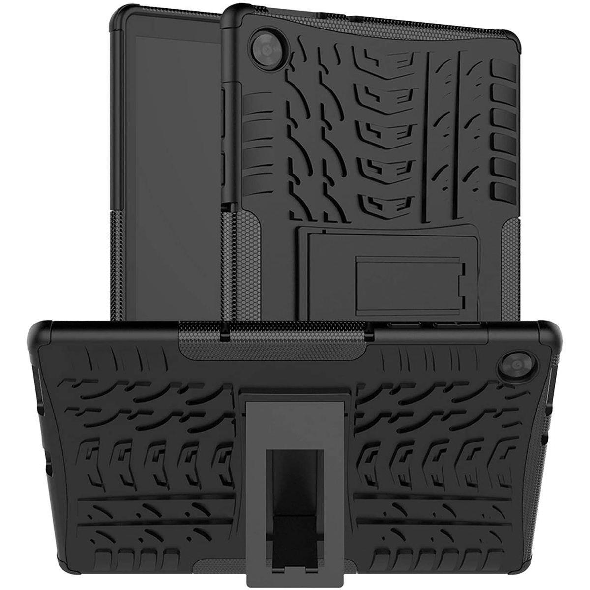 Tuff-Luv Rugged Case and Stand for Lenovo M10 HD TB-X306 – Black MF465