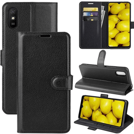 Tuff-Luv Essential Folio Case and Stand for Xiaomi Redmi 9A - Black MF543