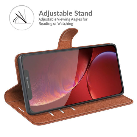 Tuff-Luv Executive Folio Case and Stand for Apple iPhone 13 - Brown MF633