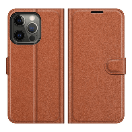 Tuff-Luv Executive Folio Case and Stand for Apple iPhone 13 Mini - Brown MF635