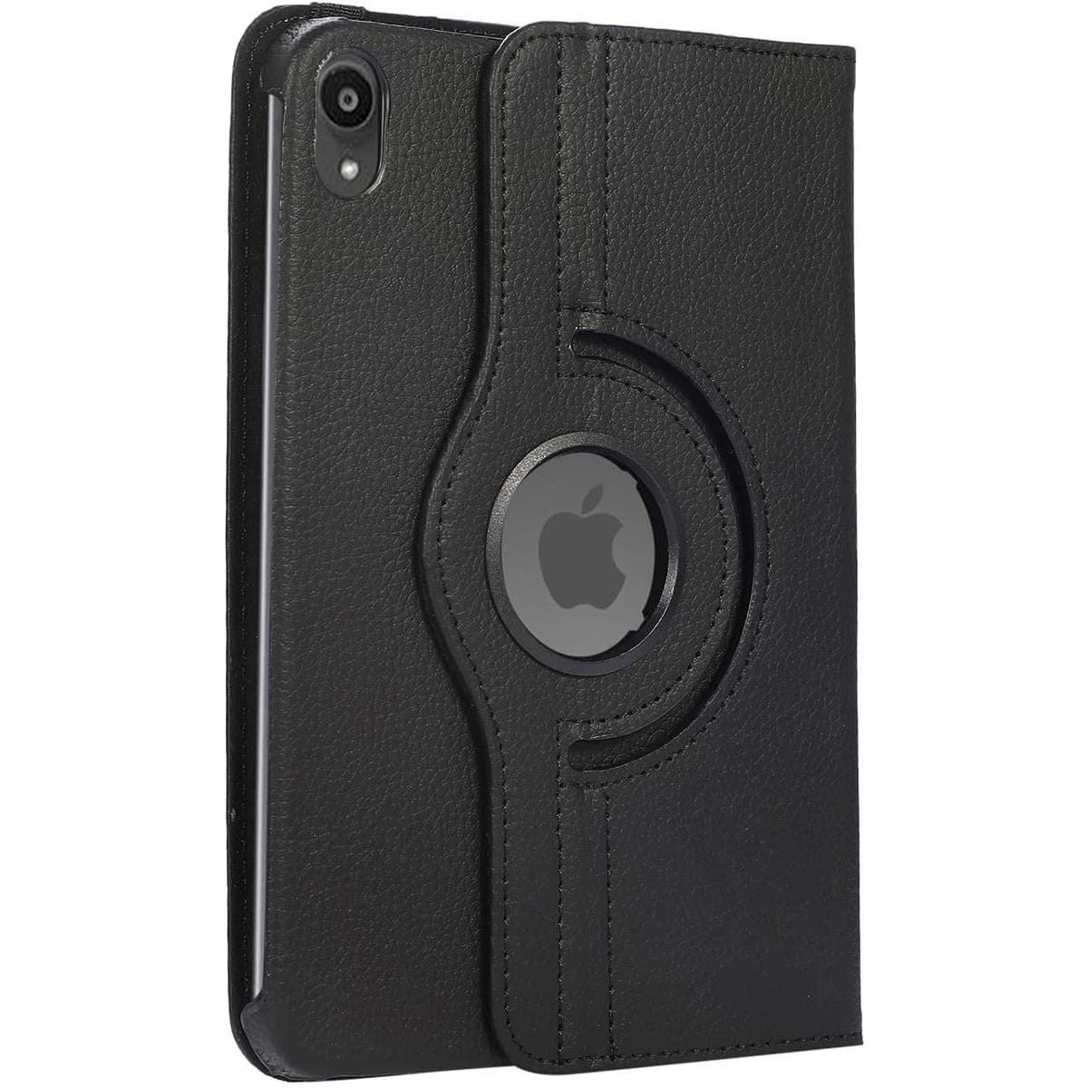 Tuff-Luv 360 Degree Rotating Folio Case for Apple iPad Mini 6 - Black MF669