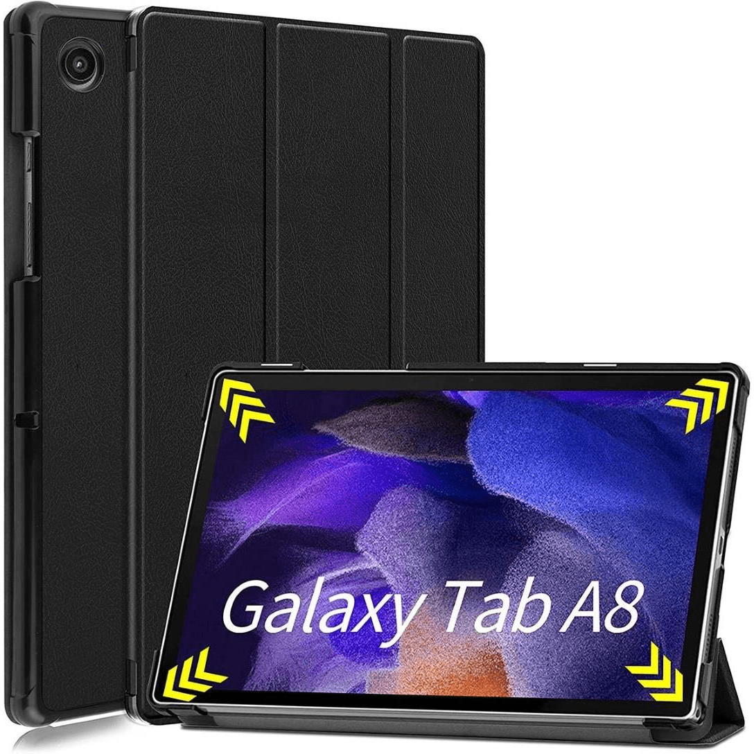 Tuff-Luv 10.5-inch Smart Case & Stand for Samsung Galaxy Tab A8 2021 - Black MF897