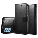 Tuff-Luv Essentials leather folio case & stand for Galaxy A53 5G Black MF977