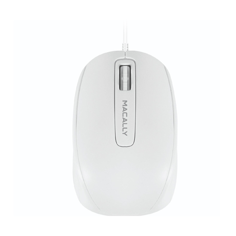 Macally Ambidextrous USB Type-A Optical 1000 DPI MKMOUSE