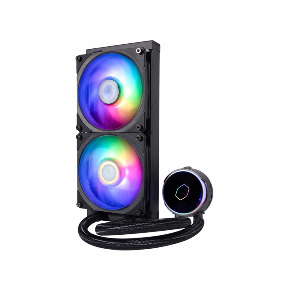 Cooler Master MasterLiquid PL240 Flux Computer Case Processor Liquid Cooling Kit 12 cm Black