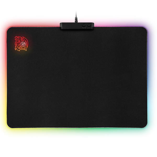 Thermaltake MP-DCM-RGBSMS-01 Mouse Pad Black Gaming Mouse Pad