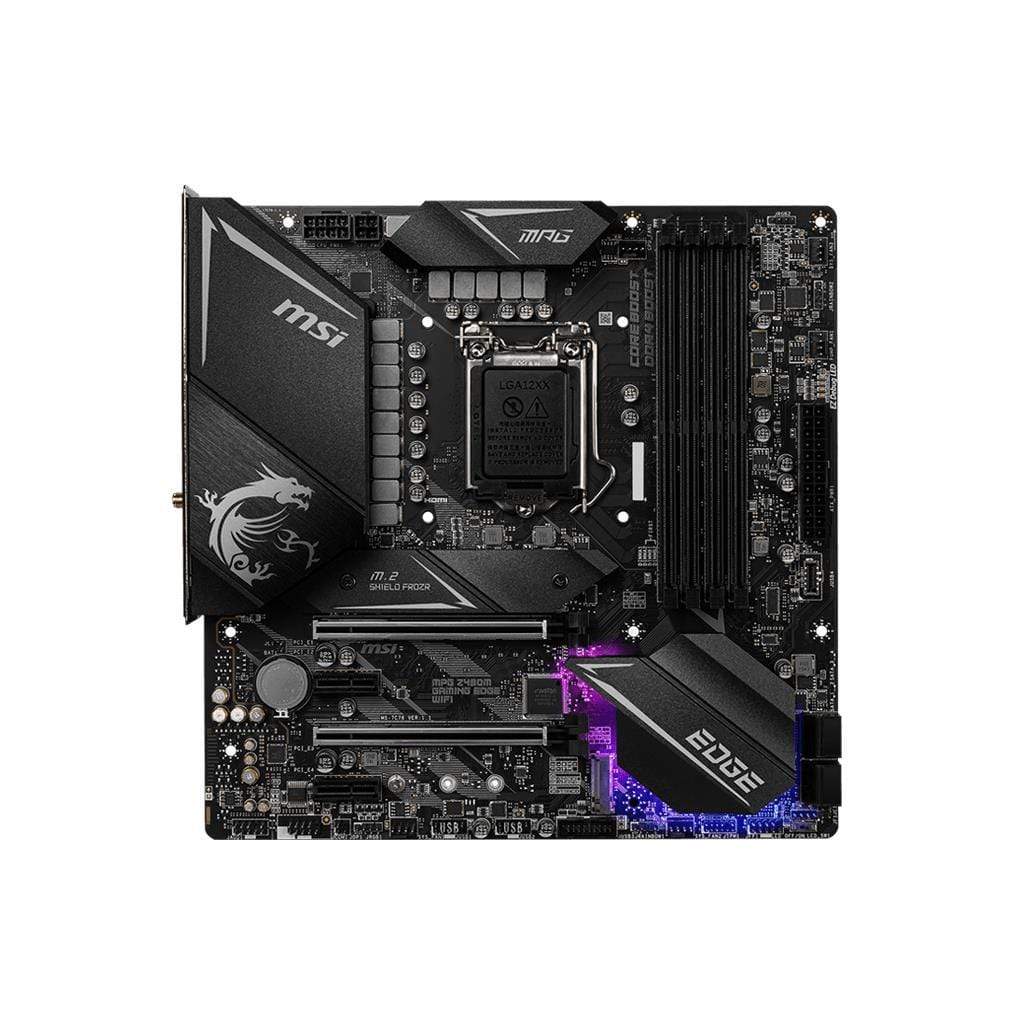 MSI MPG Z490M Gaming EDGE WiFi Motherboard mATX LGA1200 DDR4 6