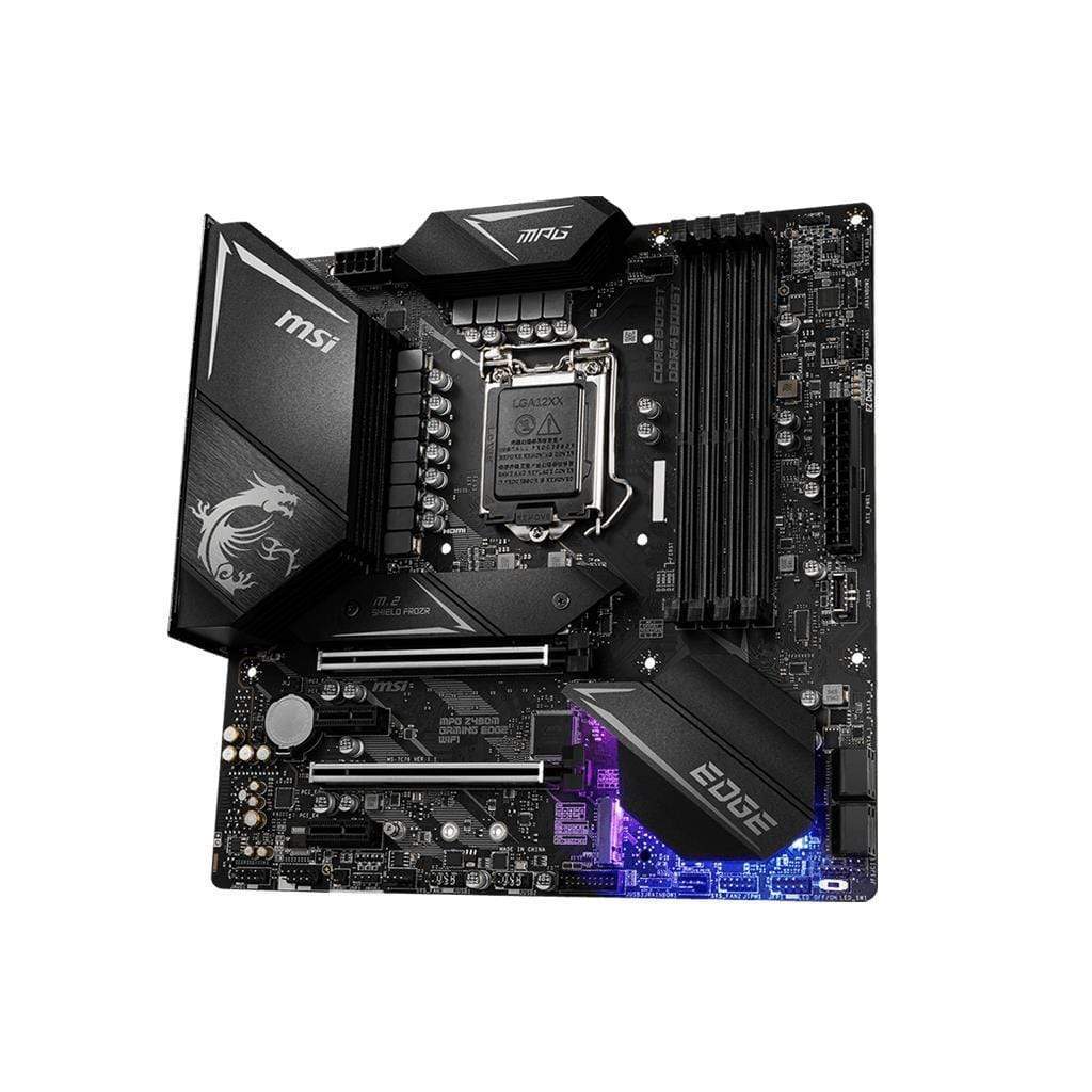 MSI MPG Z490M Gaming EDGE WiFi Motherboard mATX LGA1200 DDR4 6