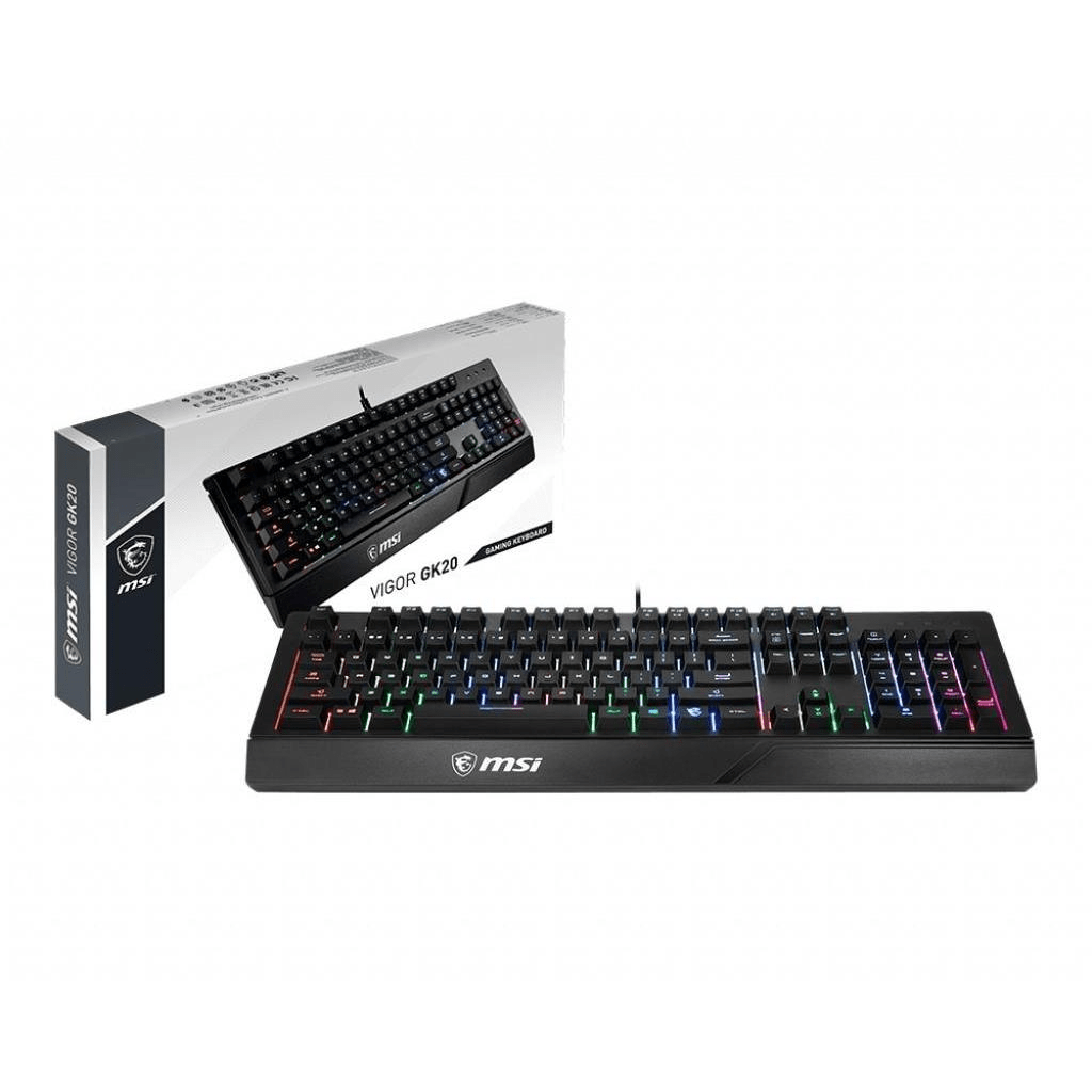 MSI Vigor GK20 USB Gaming Keyboard VIGOR GK20 US GAMING