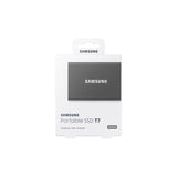 Samsung T7 500GB Gray USB 3.2 External SSD MU-PC500T