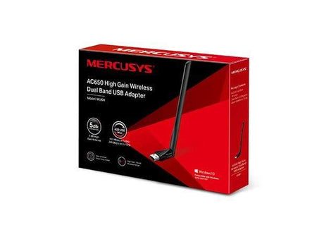 Mercusys AC650 High Gain Wireless Dual Band USB Adapter