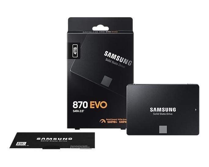 Samsung 870 EVO 2.5" 4000 GB Serial ATA III V-NAND MLC