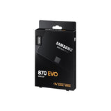 Samsung 870 Evo 2.5-inch 500gb Serial ATA III Internal SSD MZ-77E500BW