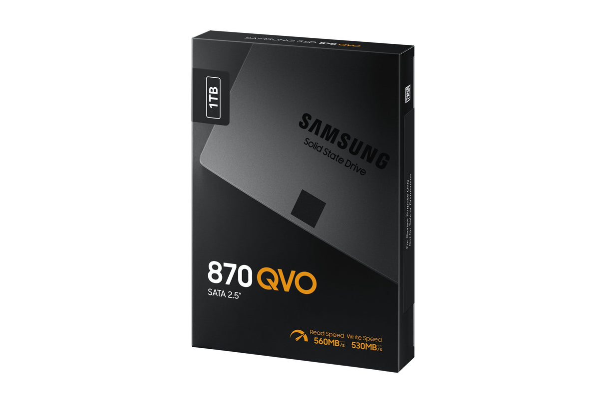 Samsung 870 QVO MZ-77Q1T0 2.5-inch 1TB Serial ATA III QLC Internal SSD MZ-77Q1T0BW