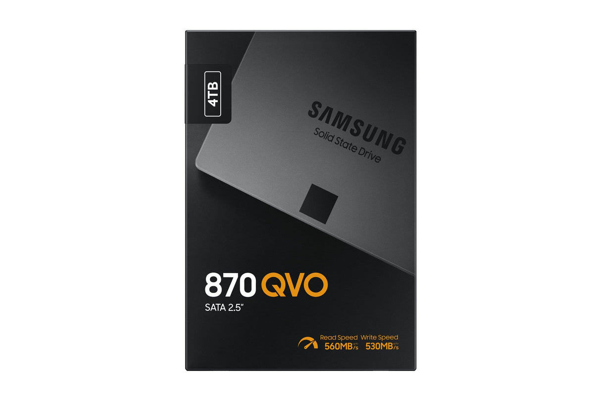 Samsung 870 QVO MZ-77Q4T0 2.5-inch 4TB Serial ATA III V-NAND MLC Internal SSD MZ-77Q4T0BW