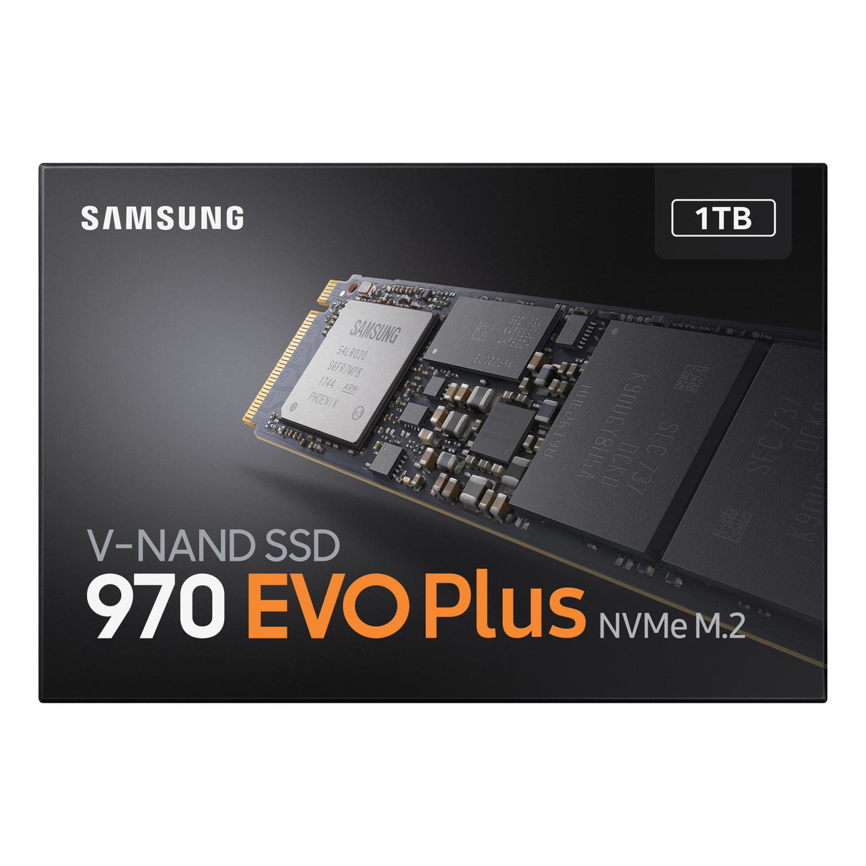 Samsung 970 EVO Plus M.2 1TB PCIe 3.0 V-NAND MLC NVMe Internal SSD MZ-V7S1T0BW