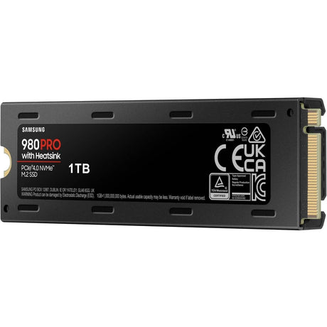 Samsung 980 Pro M.2 1TB PCIe 4.0 V-NAND MLC NVMe Internal SSD MZ-V8P1T0CW