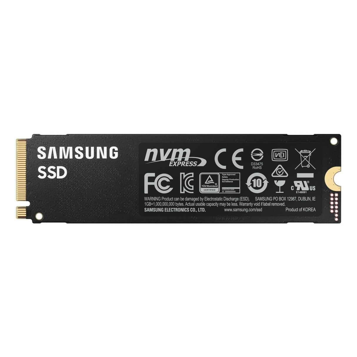 Samsung 980 Pro M.2 500GB PCI Express 4.0 Internal SSD MZ-V8P500BW