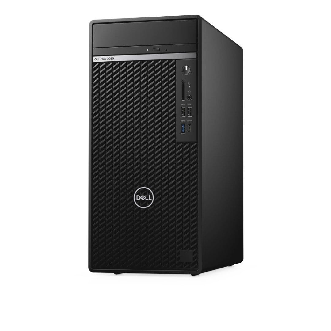 Dell Optiplex 7080 Desktop PC - Intel Core i5-10500 256GB SSD 8GB RAM Windows 10 Pro N004O7080MT