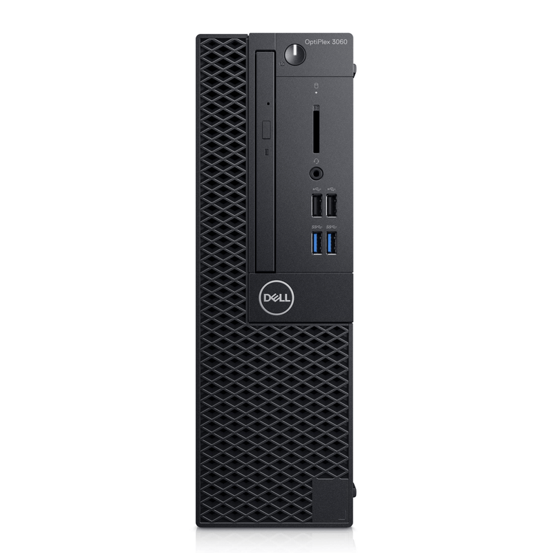 Dell Optiplex 3060 Intel Core i5-8500 4GB RAM 500GB HDD Small Form Factor PC Black Windows 10 Pro N015O3060SFF