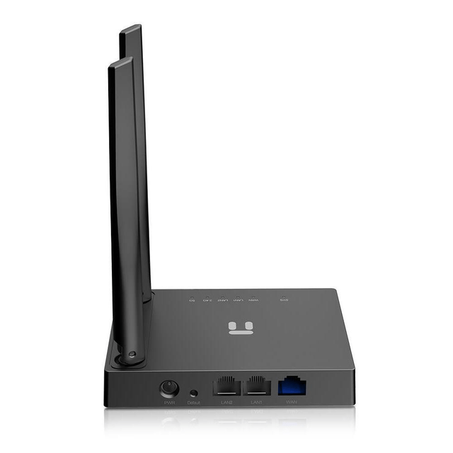 Netis AC1200 wireless router Gigabit Ethernet Dual-band 2.4 GHz / 5 GHz Black System N2