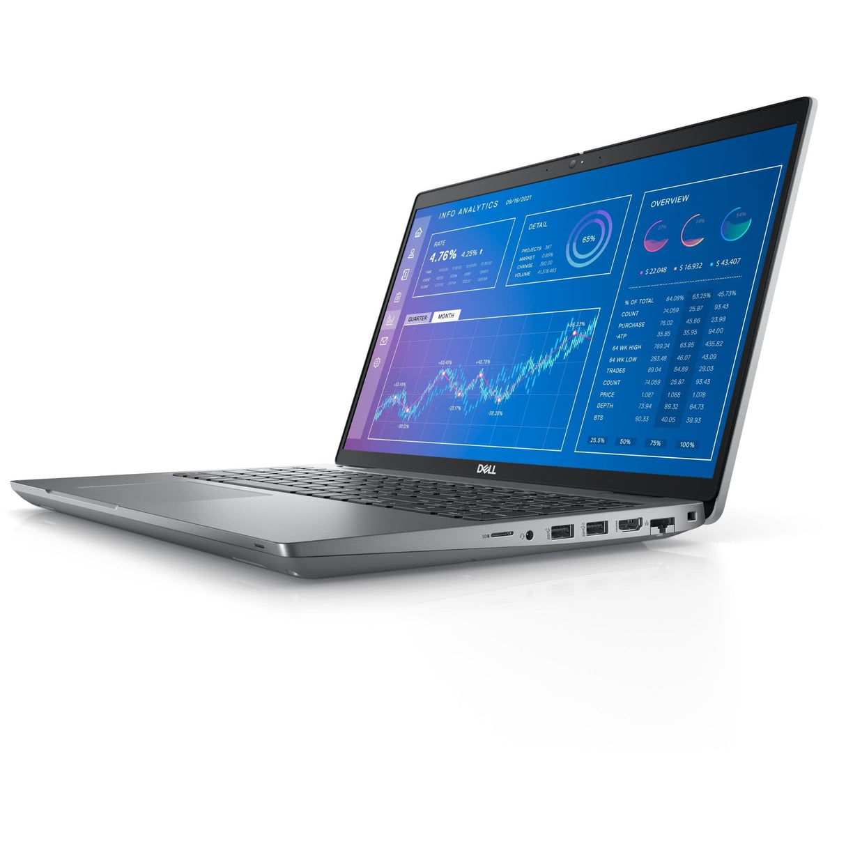 Dell Precision 3571 15.6-inch FHD Mobile Workstation - Intel Core i7-12700H 512GB SSD 16GB RAM Win 11 Pro N202P3571EMEA_VP