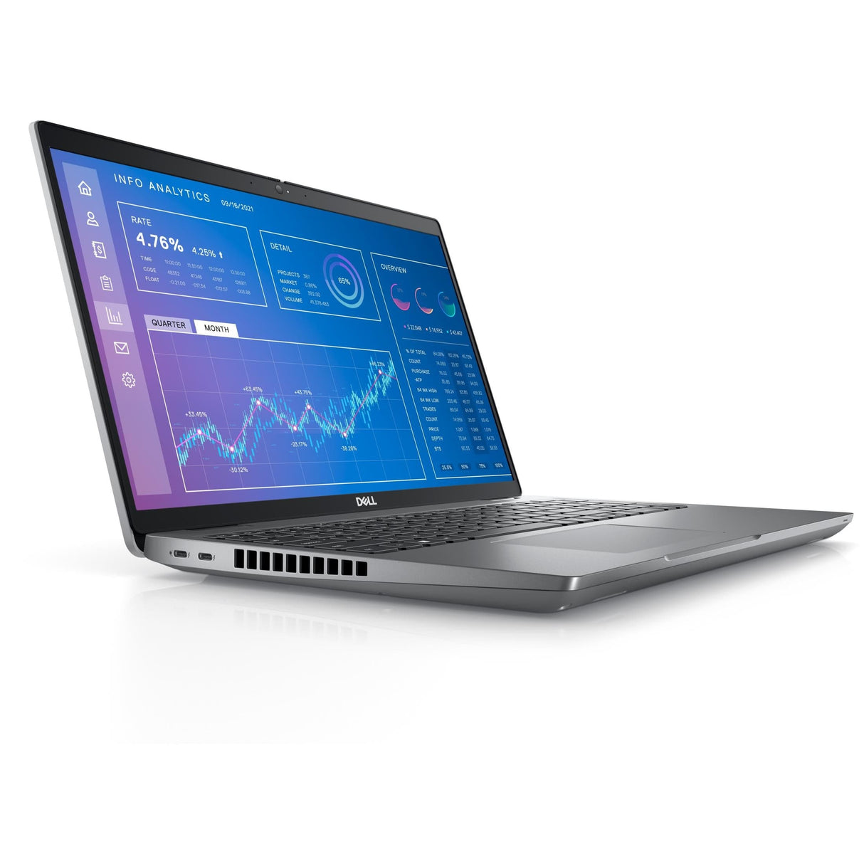 Dell Precision 3571 15.6-inch FHD Mobile Workstation - Intel Core i7-12700H 512GB SSD 16GB RAM Win 11 Pro N202P3571EMEA_VP