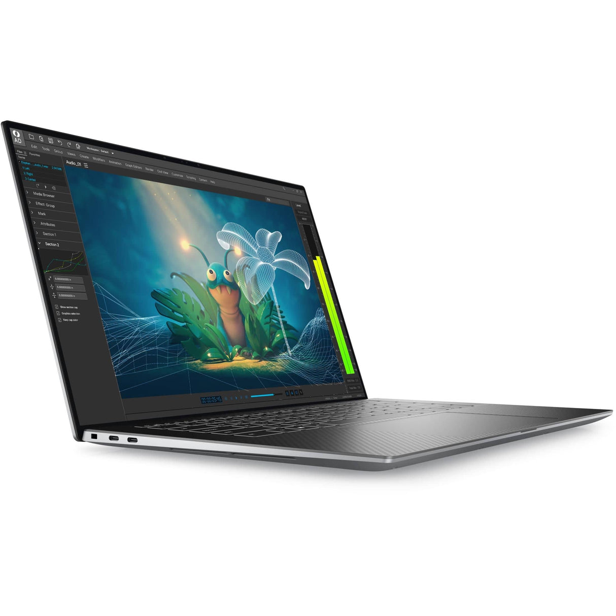 Dell Precision 5570 15.6-inch UHD Mobile Workstation - Intel Core i7-12700H 512GB SSD 16GB RAM Win 11 Pro N202P5570EMEA_VP