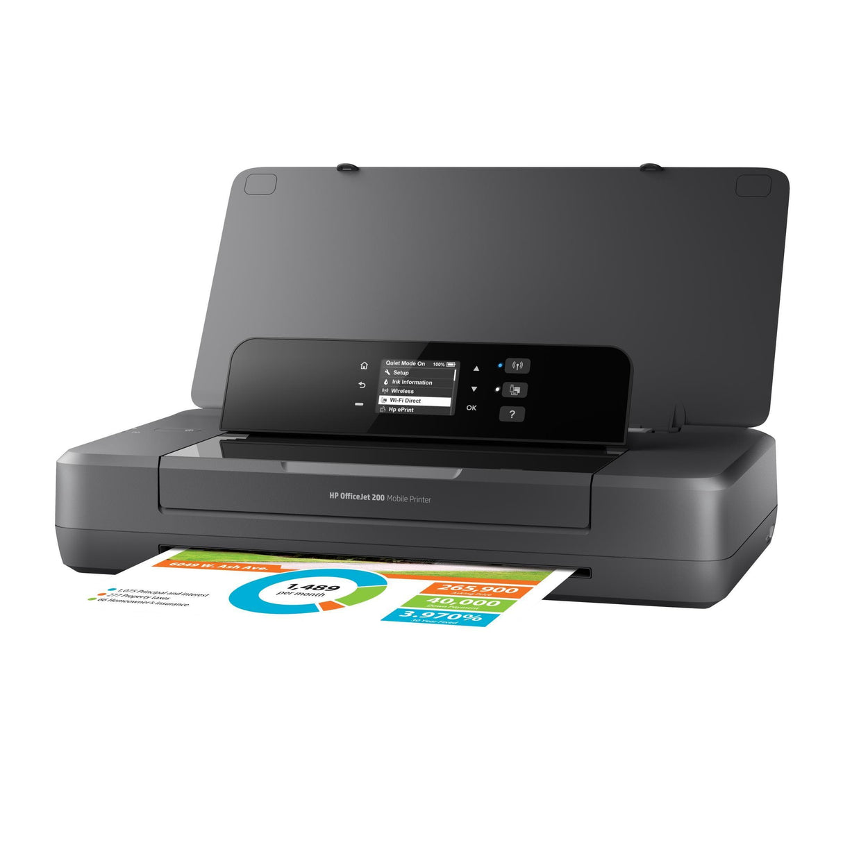 HP OfficeJet 202 A4 Multifunction Colour Inkjet Mobile Business Printer N4K99C