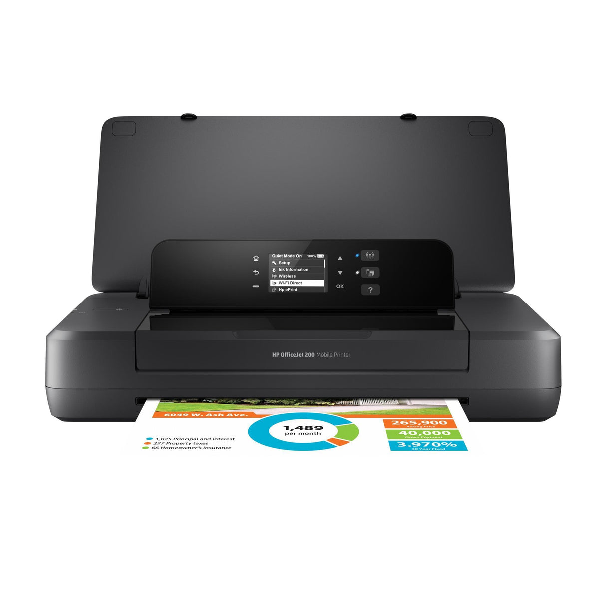 HP OfficeJet 202 A4 Multifunction Colour Inkjet Mobile Business Printer N4K99C