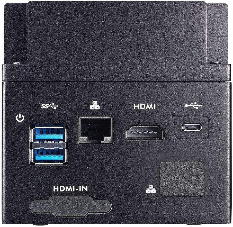 Shuttle EDGE EN01J4 Intel Pentium J4205 8GB LPDDR4-SDRAM 64GB EMMC Black Mini PC NEC-EN01J40