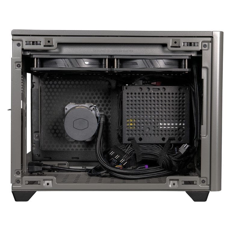 Cooler Master MasterBox NR200P MAX mini-ITX Case with PSU and Cooling Solution