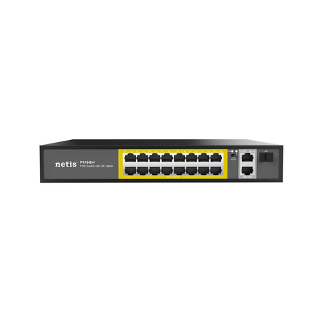 Netis P116GH 18-port Standard POE Switch