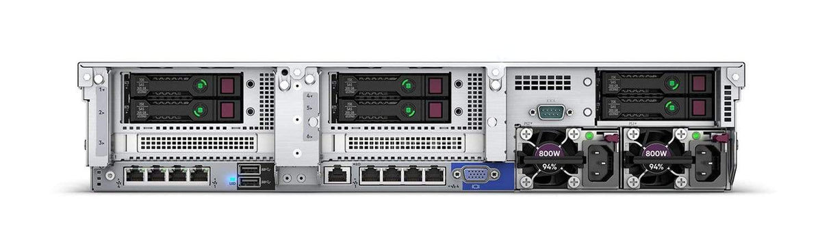 HPE ProLiant DL380 Gen10 Server Intel Xeon Silver 2.1GHz 32GB DDR4-SDRAM 72 TB Rack (2U) 500 W P23465-B21