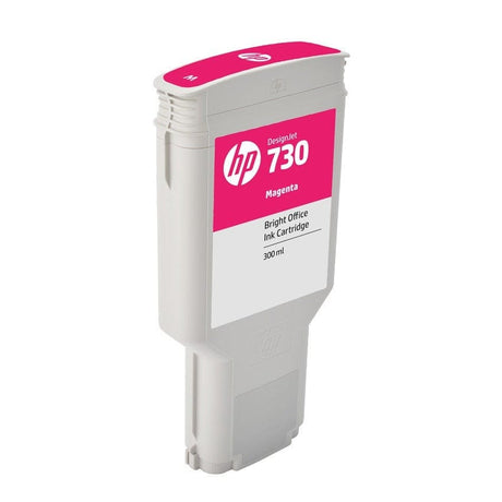 HP 730 300-ml DesignJet Magenta Printer Ink Cartridge Original P2V69A Single-pack