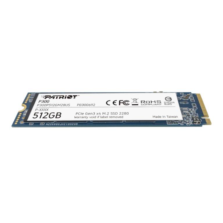 Patriot Memory 512GB PCI Express M.2 NVMe Internal SSD P300P512GM28