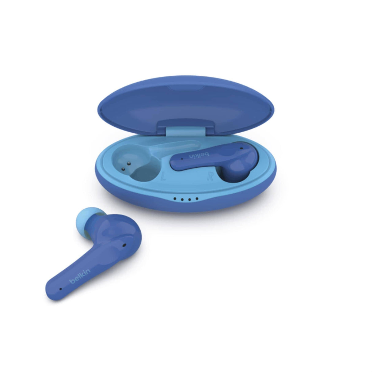 Belkin SoundForm Nano Wireless Earbuds for Kids - Blue PAC003BTBL