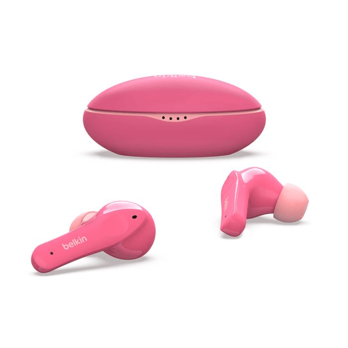 Belkin SoundForm Nano Wireless Earbuds for Kids - Pink PAC003BTPK