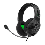 PDP Xbox Series X Level 50 Wired Headset Black Camo PDP-048-124-AU-CAM