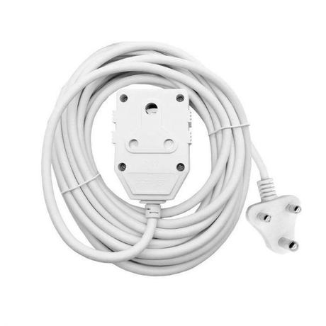 Noble Poweline 10m Multi Plug Coupler Extension Cord Lead PL-E02/10M