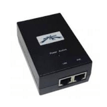 Ubiquiti PoE Injector, 48VDC, 24W, Gbit PoE-48-24W-G adapter 48 V