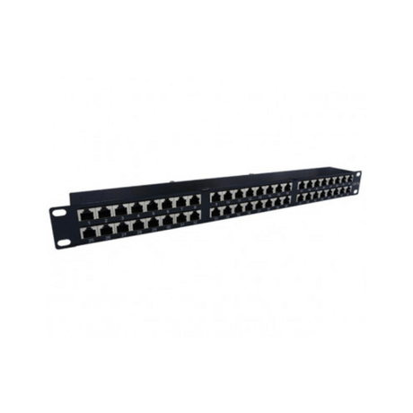 Acconet 24-port RJ45 Patch Panel 1U Black PP-1U24P