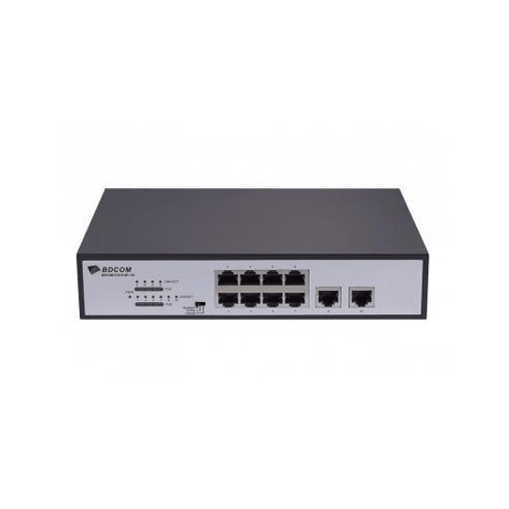 BDCOM 10-port Gigabit Desktop Switch PS1010-8P-120