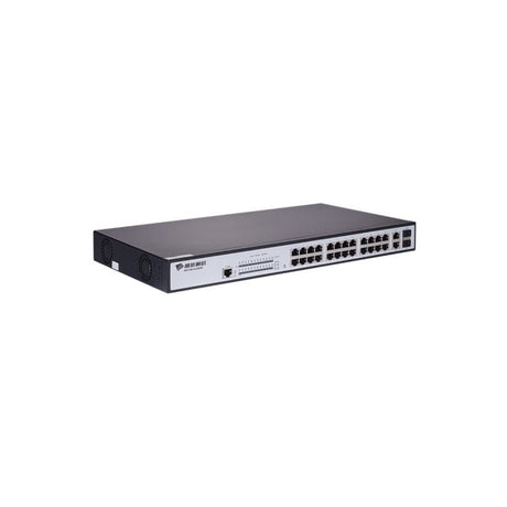 BDCOM S2200PB Series 24-port 10/100 Mbits Managed Switch with 24-port POE and 2-port Gigabit Combo Ports PS2226PB-400