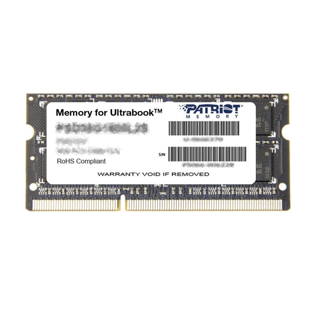 Patriot Memory PSD34G1600L2S Memory Module 4GB DDR3L 1600MHz