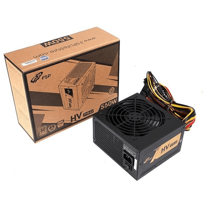 FSP HV Pro 550W 80 Plus Bronze Power Supply PSUFSP550-51AAC