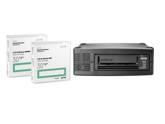 HP LTO-8 Ultrium 30TB RW Data Cartridge 12000GB 1.27 Cm Q2078A