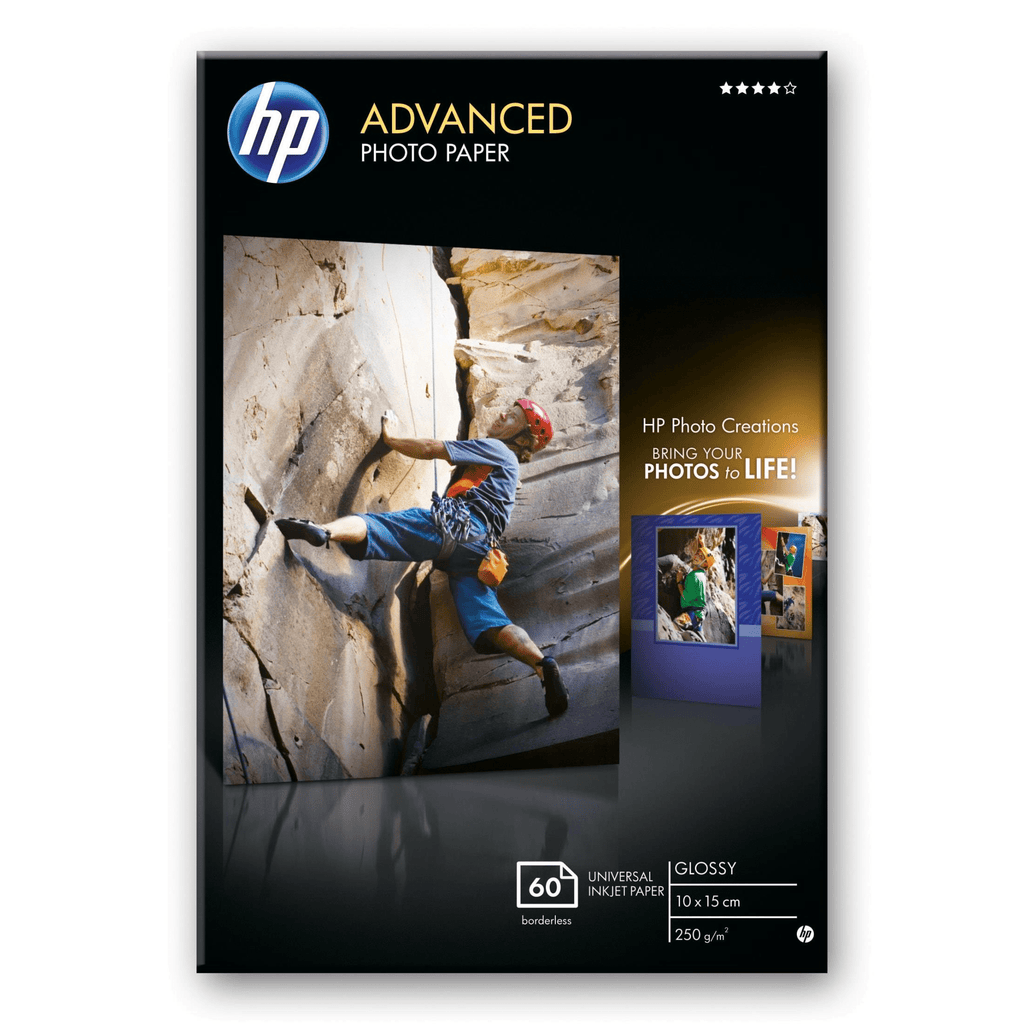 Hp advanced shop photo paper