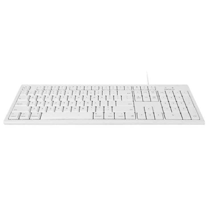 Macally QKEYCOMBO Keyboard and Mouse Combo - White