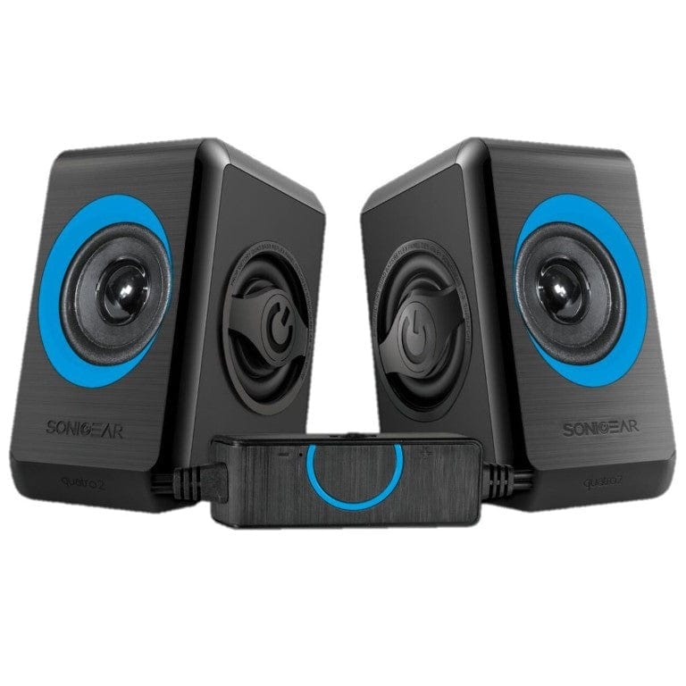 SonicGear Quatro 2 2-ch Speaker System Turquila QUATRO2BTURQUILA